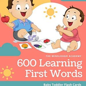 600 Learning First Words Baby Toddler Flash Cards English Swahili