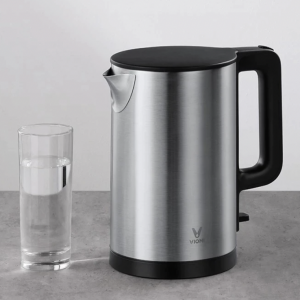 bouilloire électrique en acier inoxydable de 1,5 l, théière Samovar à sifflet intelligent, Thermo, ébullition rapide en 5 à 6 minutes, pour la cuisine