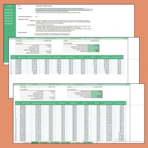 Alternative view of Modèle Excel de Comptabilité & Finances Axé sur le Suivi des Prets