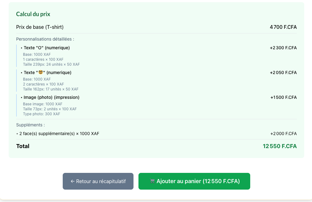 T-shirt personnalisé – Image 4